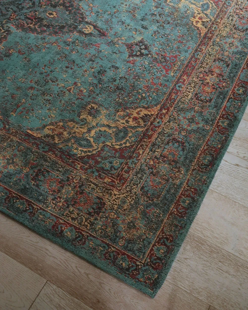 Tappeto KANSU Blu 200 x 300 cm Cotone_1176470