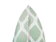 Zestaw 2 poduszek ogrodowych KALAMOS Wzór geometryczny 40 x 70 cm Miętowy_827345