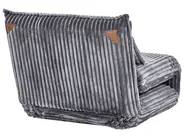 Single Sofa Bed LYSEKIL Corduroy Grey_1043385
