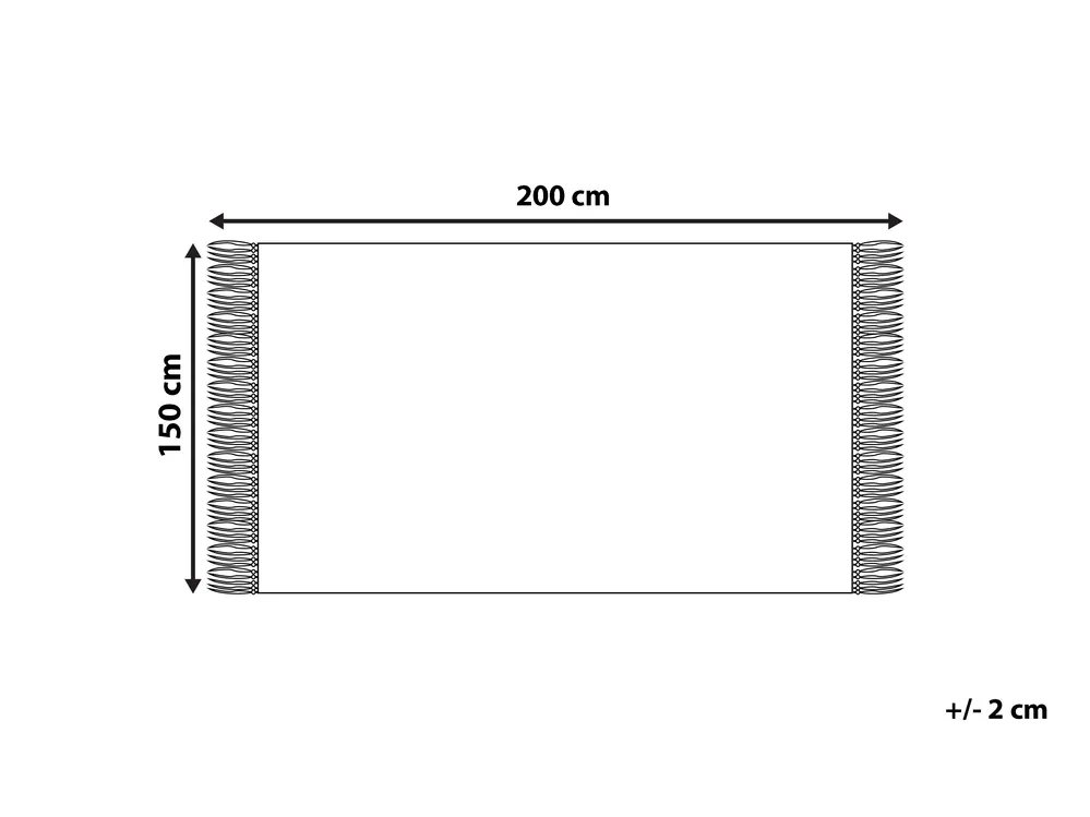 Koc HAMAT 150 x 200 cm Szmaragdowy_787162