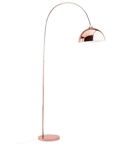 Metal Floor Lamp Copper CANDELLA