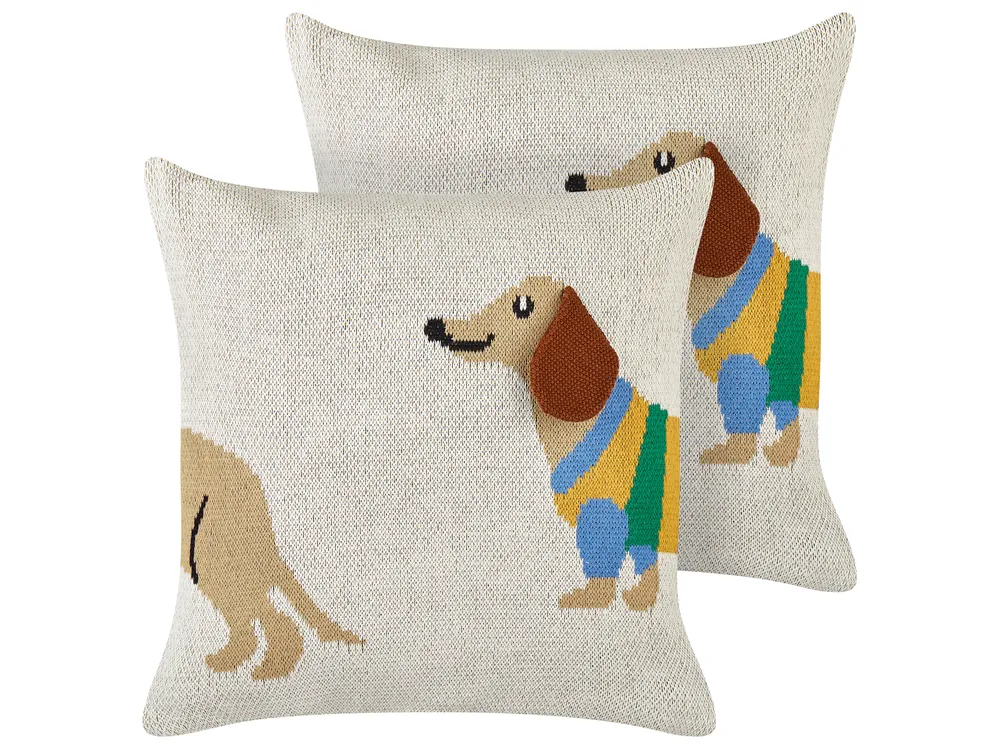 Cojines Decorativos Almohada Perros Conjunto De Cojines