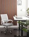 Cadeira de escritório em tecido cinzento SOLID_920034