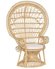 Sedia Peacock EMMANUELLE Rattan Naturale_793350