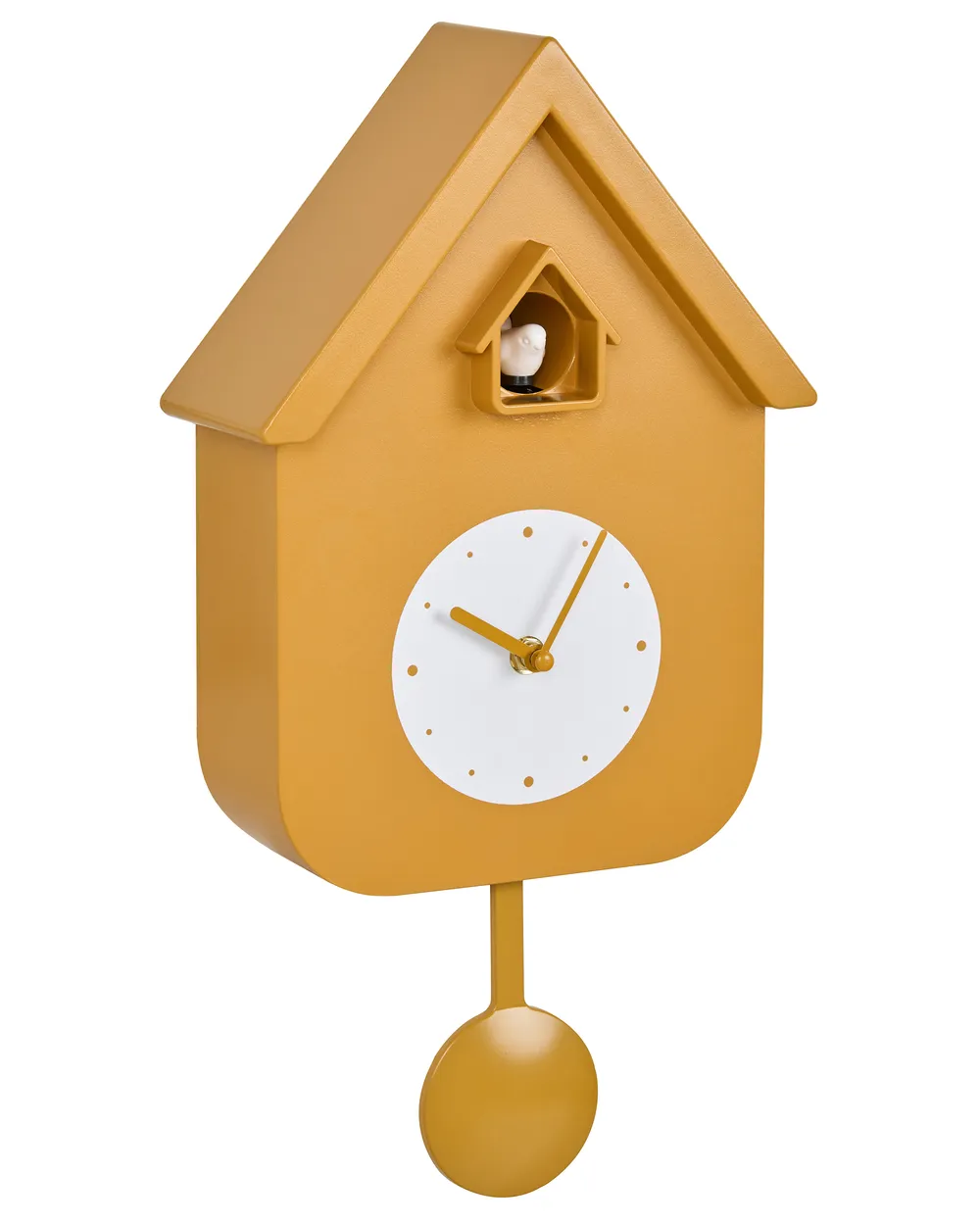 Pendulum clock BONNEVAL 24 cm with Cuckoo Yellow_1151121