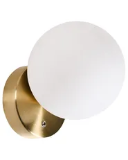 LED Wall Lamp TEIFI with Dimmer Glass White_1102657