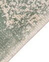 Viskózový koberec 80 x 150 cm zelený/ béžový AKARSU_837016