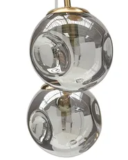 Pendant Lamp RALFES Glass Brass_868615