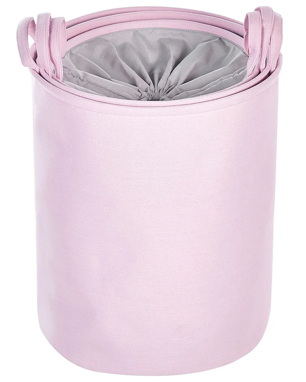Set of 3 Baskets ARCHA Cotton Pink_849694
