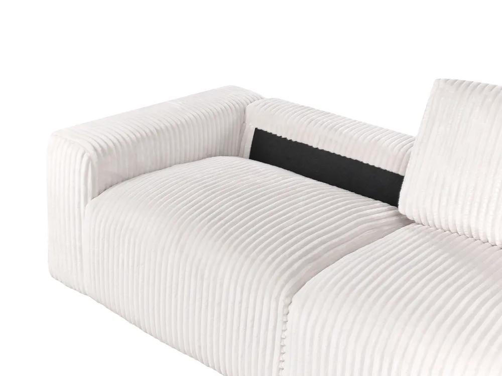3 Seater SANDORA Corduroy Off-White_969158