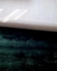 Dywan GESI II Ciemnozielony 80 x 150 cm Wiskoza_975047