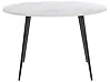Dining Table ODEON White Marble 120 cm 120 cm
