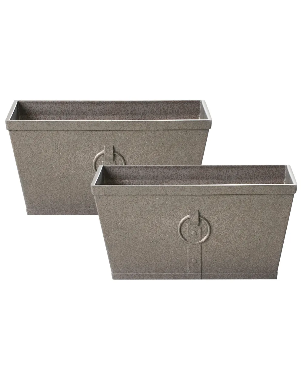 Zestaw 2 donic PORIA 60 cm Szary