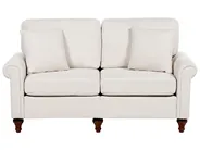 Sofa 2 Seater GINNERUP Fabric Light Beige_894753