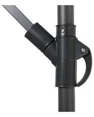 Parasol ogrodowy na wysięgniku 268 cm CALABRIA II Jasnobeżowy_738505