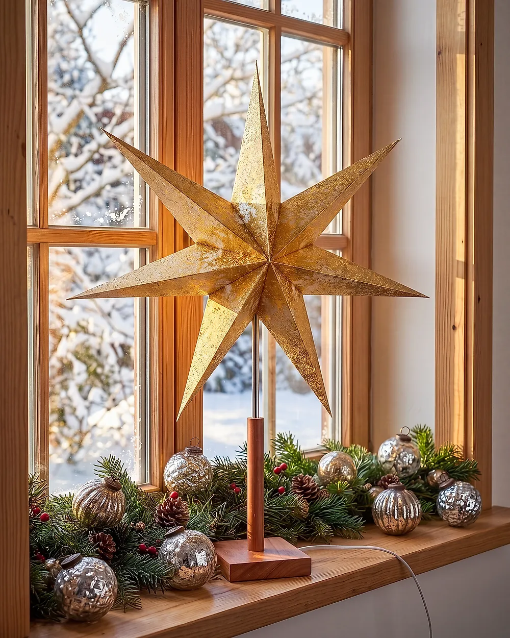 Star Lantern MANA 72 cm Gold_1186125