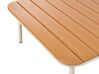 Garden Coffee Table 74 x 74 cm Light Wood SENISE_927990