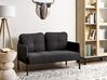 2 Seater Fabric Sofa Graphite Grey LAHTI_930592