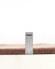 Dywan SINJUWI Brązowy ø 140 cm Wełna_1081695