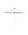 Market Parasol 270 cm TOSCANA White