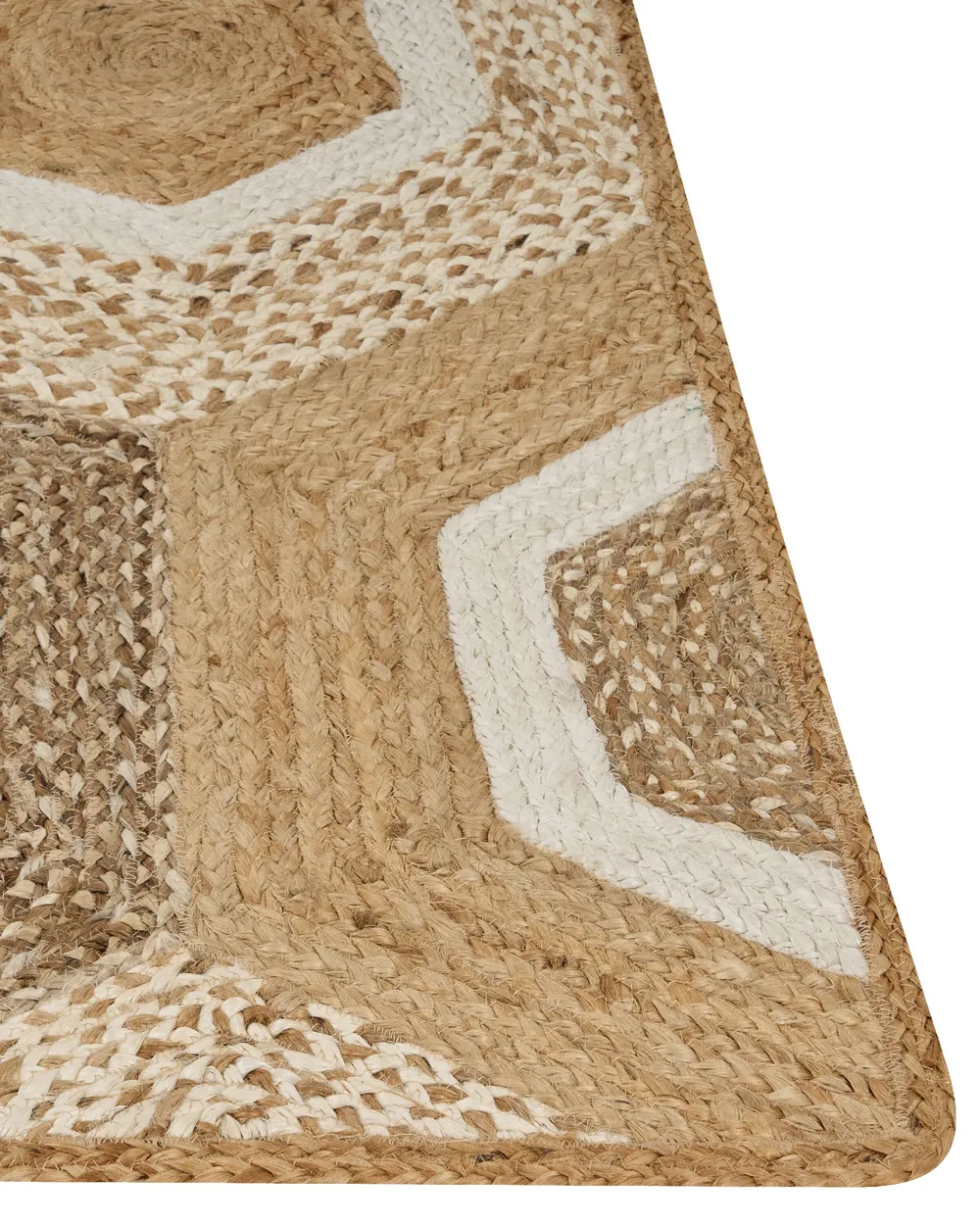 Tappeto BASOREN Beige 160 x 230 cm Iuta_886311