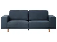Sofa 3 Seater NIVALA Fabric Blue_946880