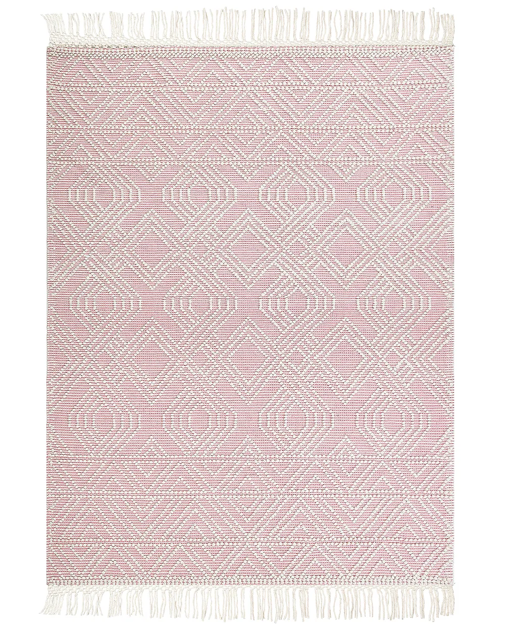 Tapis ADANA Rose 200 x 300 cm Laine_856172