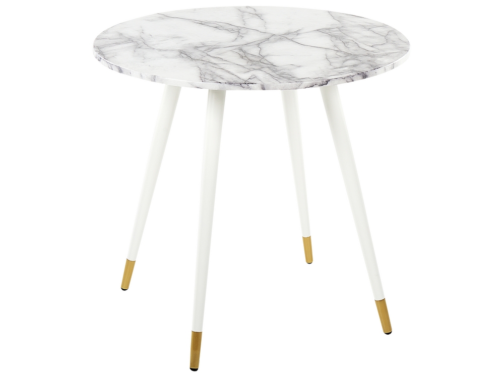 Marble top circle dining table sale