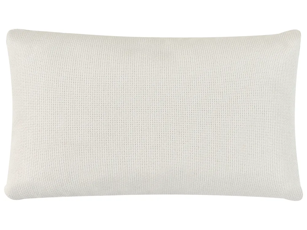 Corner Sofa Bed 3 Seater KAARINA II Fabric White Left Hand_981798