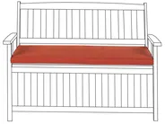 Cuscino per sedile a panca SOVANA 108 x 45 cm Rosso scuro_807389