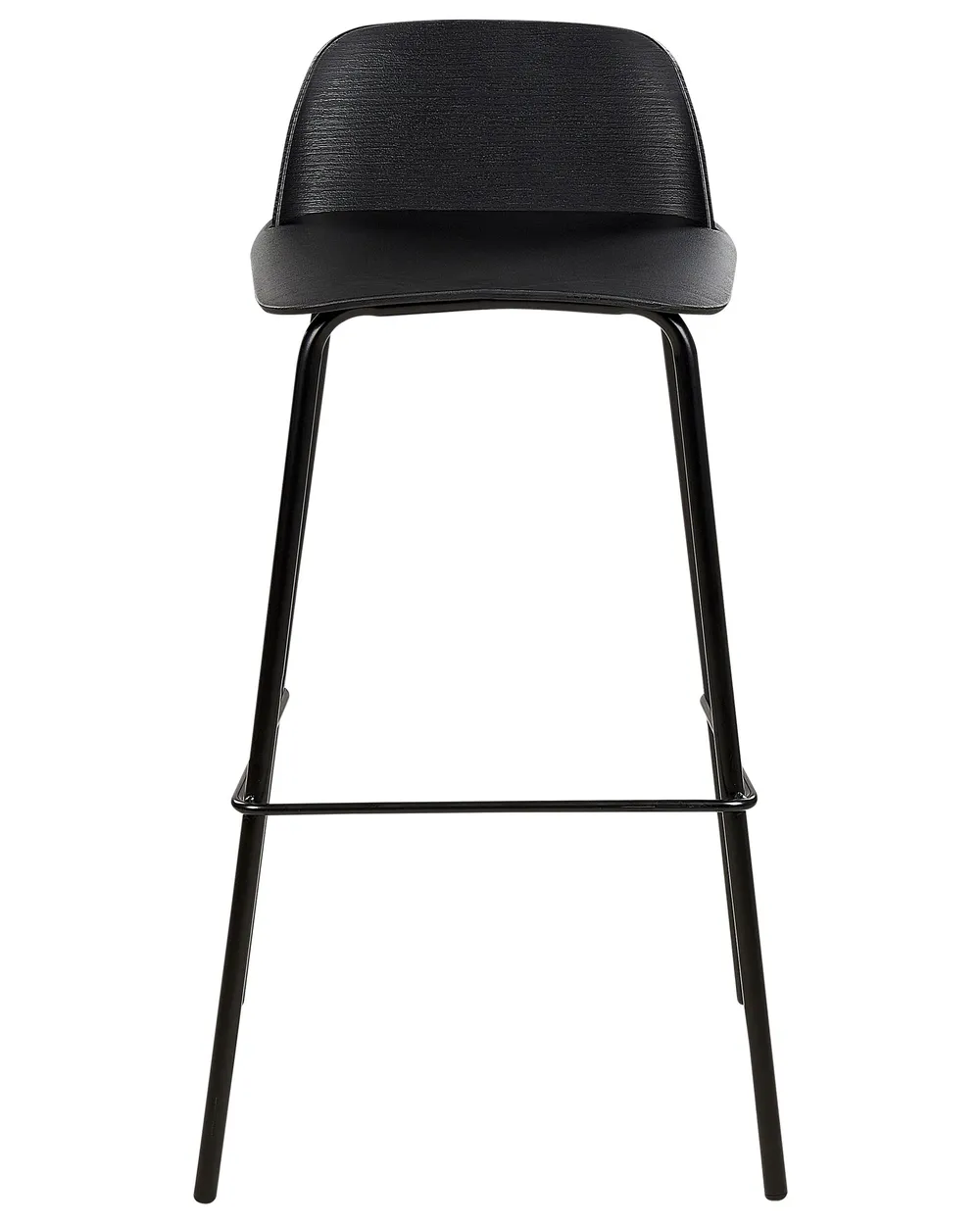 Set di 4 sedie alte MORA Nero_876345