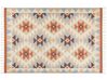 Dywan bawełniany kilim 200 x 300 cm wielokolorowy DILIJAN_869177