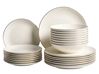 24 darabos étkészlet CUMIN Porcelán Törtfehér/arany