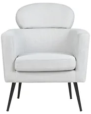 Armchair SOBY Fabric Light Grey_875213