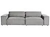 Sofá modular 2 plazas HELLNAR Tela Gris