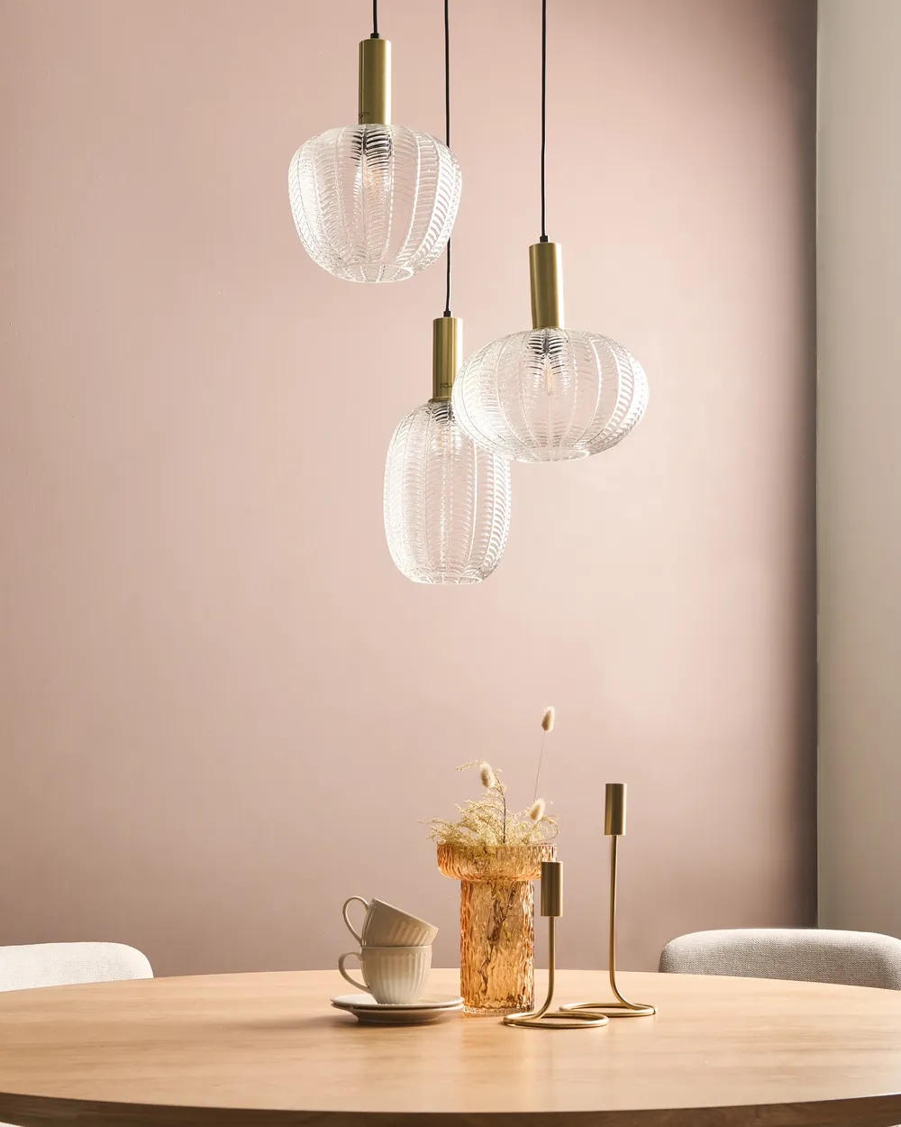 Pendant Lamp NJORO Glass Transparent_1029342