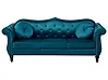Sofa 3 Seater SKIEN Velvet Teal