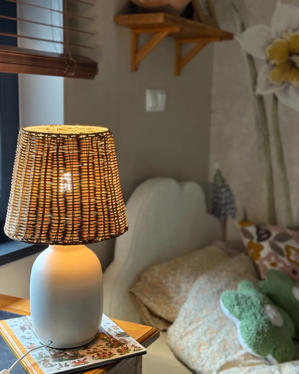 Table Lamp BARTANG Ceramic White_1022255