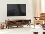 Szafka RTV DETROIT Ciemnobrązowy_455716