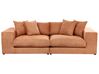 3-Sitzer Sofa orange mit Kissen GLORVIKA II_923908