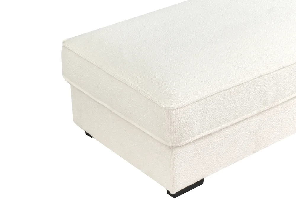 Corner Sofa RENDERS with Ottoman Boucle Off-White Left Hand_988628