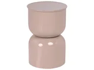 Side Table LETTA Metal Light Beige_1057275