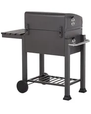 Charcoal BBQ Grill PAVLOF Metal Black_816060