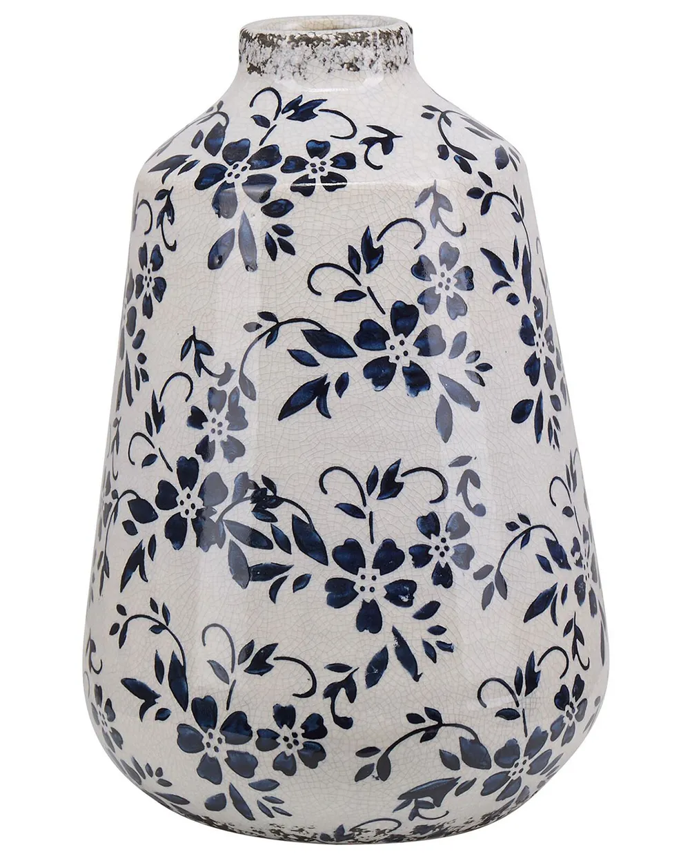 Vaso decorativo ceramica argento 35 cm HALUZA | Leroy Merlin