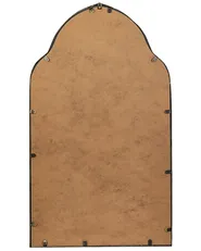 Lustro ścienne ACONCHI 58 cm 100 cm Metal Złoty_848432