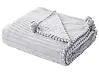 Blanket KAWERI 150 x 200 cm Light Grey