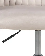 Desk Chair VENICE Velvet Taupe_868465