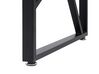 Schreibtisch schwarz / dunkler Holzfarbton 120 x 60 cm DARBY_791298