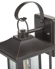 Outdoor Wall Light ALMOND Black_870450