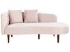 Chaise longue velluto rosa sinistra CHAUMONT_871171